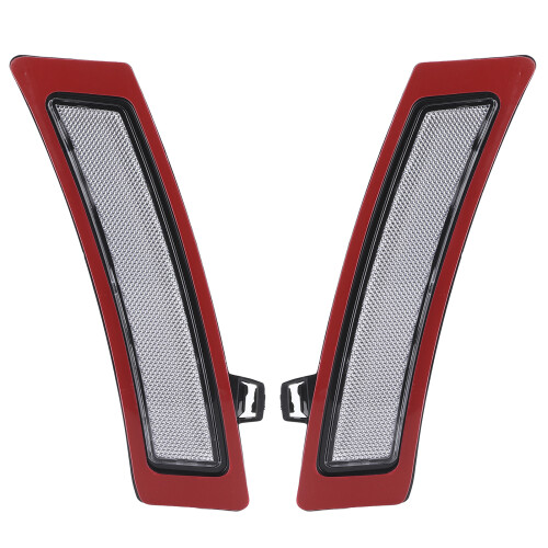 Aftermarket Replacement Front Bumper Reflector Side Marker Lights Compatible With BMW E70X5 2011-2013Without Side Camera Easy Installation Reflects