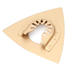 Not Compatible with Bosch GOP40-30Triangular Oscillating Tool Sanding Pad, Durable Material Carbide Blades for Grout Removal and Plaster Mortar