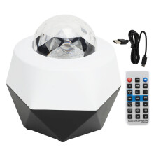 Music Speaker Projector With APP Remote Control Galaxy Night Light Bluetooth Connect Northern Lights Aurora For Home Theater Wall Plug In Party