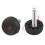 Bathroom Accessories Adjustable Height Foot, Plastic Base, 10 Pack Screw In M8*30*30mm 2