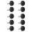 Bathroom Accessories Adjustable Height Foot, Plastic Base, 10 Pack Screw In M8*30*30mm 4