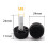 Bathroom Accessories Adjustable Height Foot, Plastic Base, 10 Pack Screw In M8*30*30mm 7