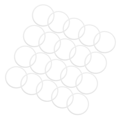 30Pièces Cercles Plastique Durables Pour Décoration Murale Macramé