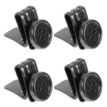 4 Pcs Overalls Buttons Man Movable No Sew Suspenders Replacement