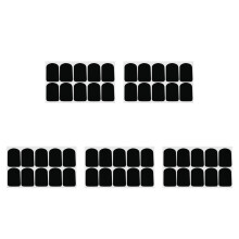 Black Silicone Saxophone Mouthpieces Pads Soft Cushions Home Use