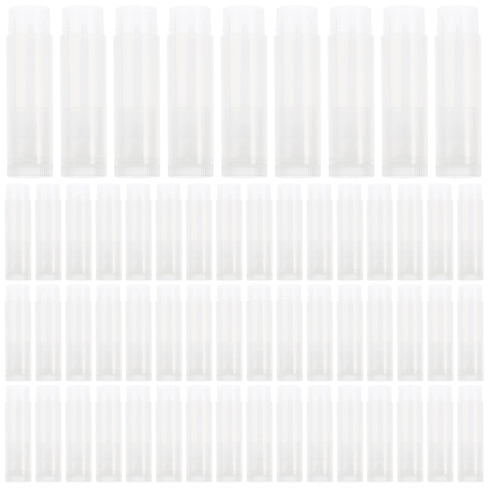 Iplusmile 100Pcs Empty Lipstick Containers Polypropylene Travel Use