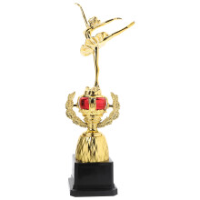 Gouden Ballet Trophée Voor Kinderen Plastic Dansprijs Decoratie