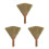 3Pcs Portable Indoor Brush Soft Miscanthus Hand Woven Office Sweeper 1
