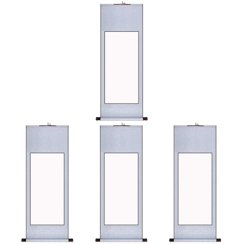 4Pièces Accessoire Papier Xuan Argenté Durable Compact 1