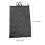 Minkissy Foldable Laundry Bag for Travel Black Polyester Mesh Design Lightweight 1 Piece 4