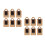 2Sets Portable Brown Wrapping Boxes Sturdy Cake Dessert Storage Case 5