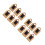 2Sets Portable Brown Wrapping Boxes Sturdy Cake Dessert Storage Case 6