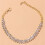 Bracelet de cheville extensible à chaînette ajustable, orné de strass dorés. 4
