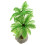 3X Fish Tank Emulational  Coconut Tree Water Plants Decor W Ceramic Base 4