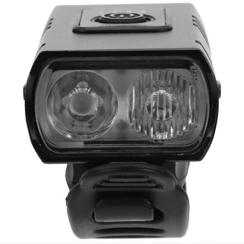 Battery Indicator Bicycle Light USB Rechargeable Super Bright LED Waterproof Design Multiple Lighting Modes Long Running Time Adjustable Mounting 2