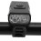 Battery Indicator Bicycle Light USB Rechargeable Super Bright LED Waterproof Design Multiple Lighting Modes Long Running Time Adjustable Mounting 5