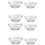 8Pièces Bols En Verre Transparent Pour Pudding Usage 4