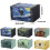Jewelry organizer storage case with multiple sections 3