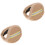 2Pièces Couvre-Oreilles Chaud Khaki Confortable Extérieur Unisexe 2