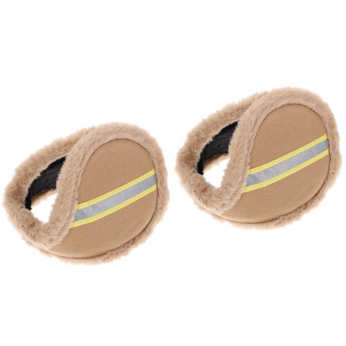 2Pièces Couvre-Oreilles Chaud Khaki Confortable Extérieur Unisexe 2