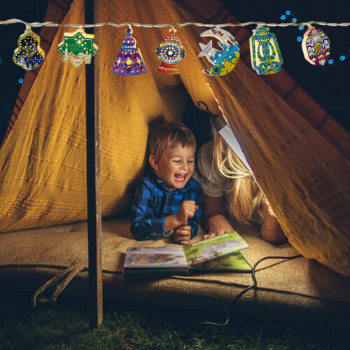 Soilse Teaghráin LED Ramadan – 10 mBolgán Te, 1.6m 1