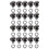 80Pièces Kit Crochets Lacets Bottes En Laiton Décor Durable 4