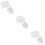 300Pièces Clips Transparent Pour LED Strip Fixation Fiable 8
