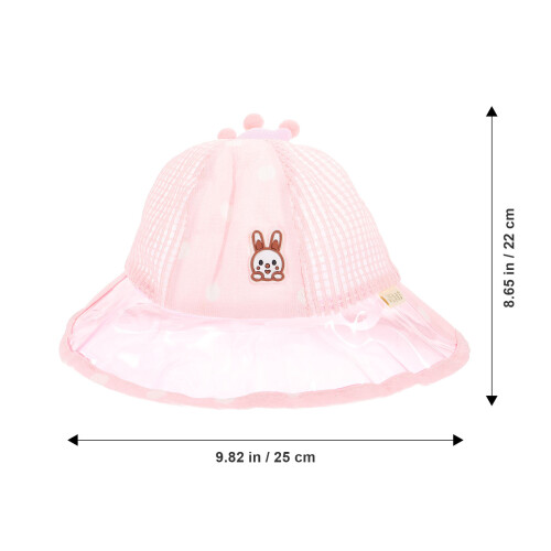 Bob Bébé Rose Respirant Protection Solaire 1