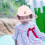Bob Bébé Rose Respirant Protection Solaire 4