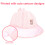 Bob Bébé Rose Respirant Protection Solaire 6