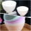 5pcs Durable Silicone Mask Mixing Bowls For Spa And Home Use 5
