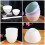 5pcs Durable Silicone Mask Mixing Bowls For Spa And Home Use 6