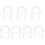7Pcs Pearl Bag Chain Set DIY Bag Decor Replacement Shoulder Strap 2