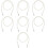 7Pcs Pearl Bag Chain Set DIY Bag Decor Replacement Shoulder Strap 8