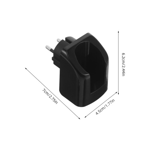 Cordless Toothbrush Charger Base Black ABS Fast Charge Holder 1
