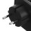 Cordless Toothbrush Charger Base Black ABS Fast Charge Holder 8