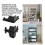 40PCS Post Inserts Connectors for Shelf Heavy Duty Shelving Unit - Plastic, Injection Molded, Sturdy & Strong Support 4