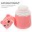 Bottle Cute Bear Powder Puff Box Fun Powder Puff Container 7