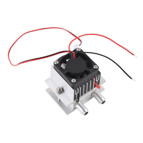 2X TEC1-12706 Thermoelectric Peltier Module Water Cooling System 60W Small-Scale DIY Kit 1