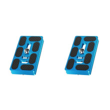 2X PU-70D Universal Tripod Plate Quick Release Plate Camera Quick Clamp PU Plate