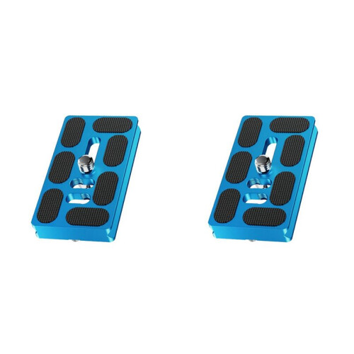 2X PU-70D Universal Tripod Plate Quick Release Plate Camera Quick Clamp PU Plate