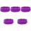 5Pièces Snood Violet Chaud Confortable Protection Anti-Bruit 2