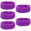 5Pièces Snood Violet Chaud Confortable Protection Anti-Bruit 10