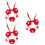 3Pièces Colliers Tricotés Pour Animaux , Accessoire Élégant 7