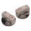 2Pcs Gas Heater Control Valve Knobs Zinc Alloy Beige for Kitchen Stove 11