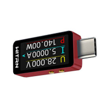 2X WITRN CC1 USB Voltage & Current Meter Tester PD3.1 Digital Display Type-C 28V Power Meter