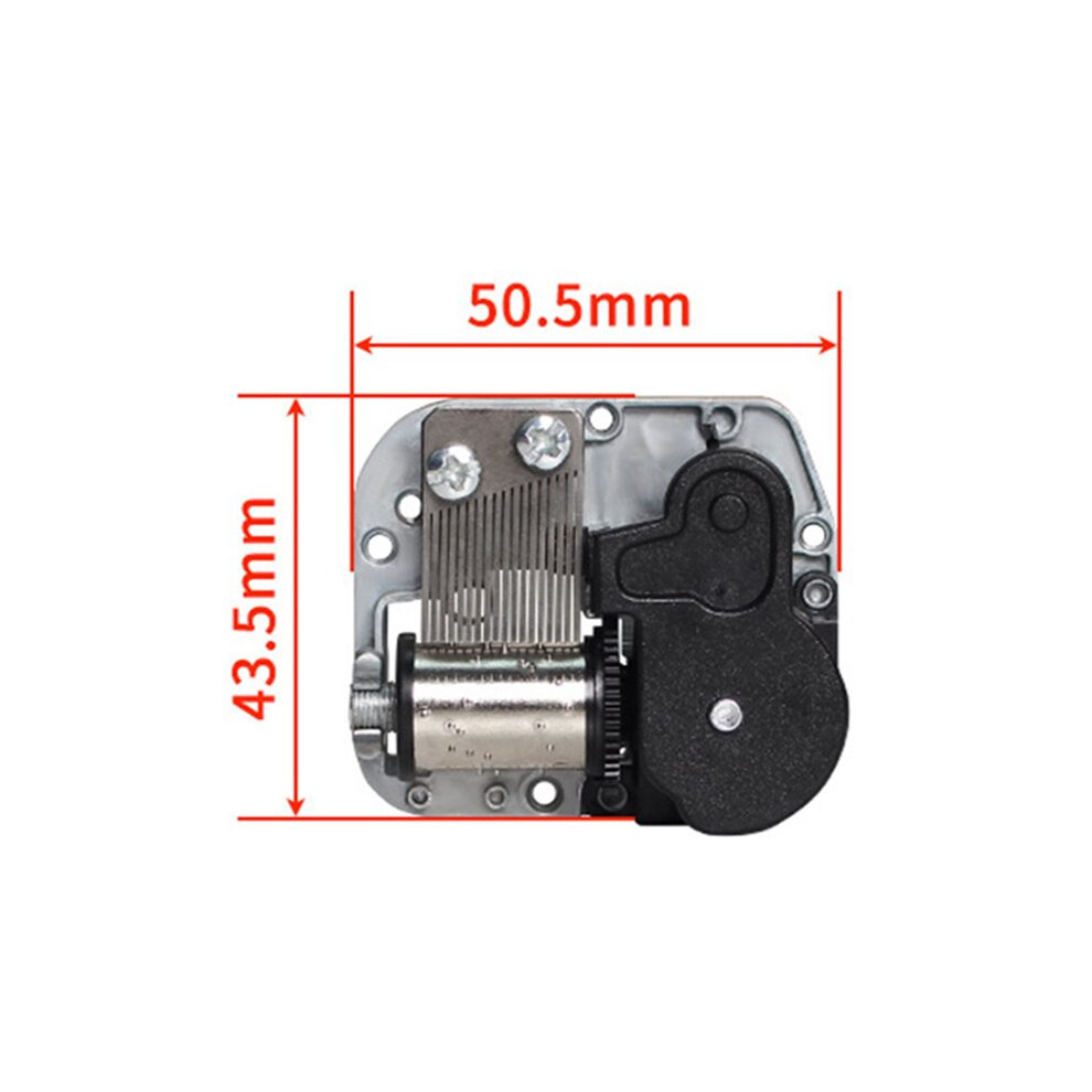 2X Music Box Movement Diy Clockwork Type Musical Box Accessories Piano Model Music Box Movement Accessories 6031094996416