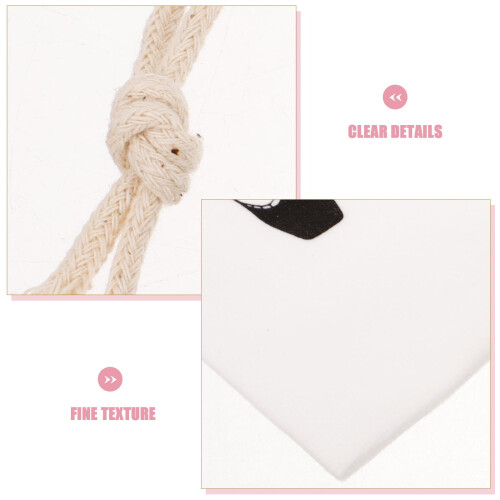 2Pcs Ballet Shoe Storage Bags with Drawstring for Dance Use 2
