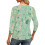 Top da donna a maniche a 3/4, camicie casual con scollo a V, magliette basic morbide, camicette da lavoro 5