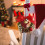 Mini Christmas wreath with gold bells 3-pack 6